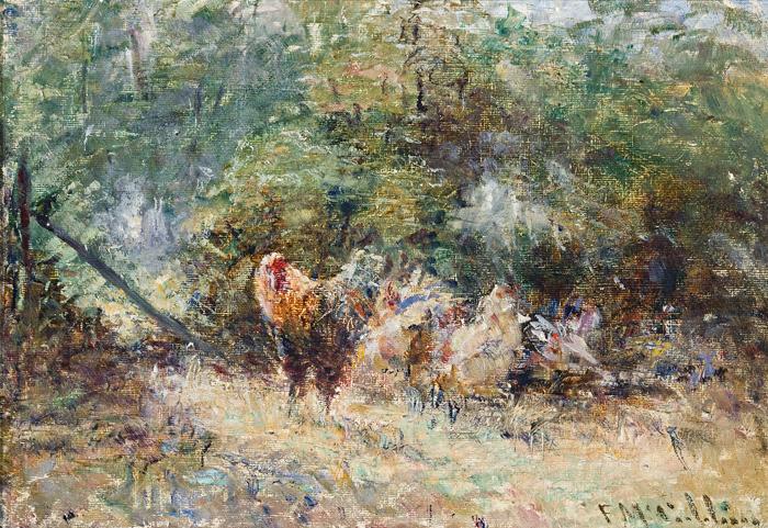  Study of Poultry by Frederick McCubbin